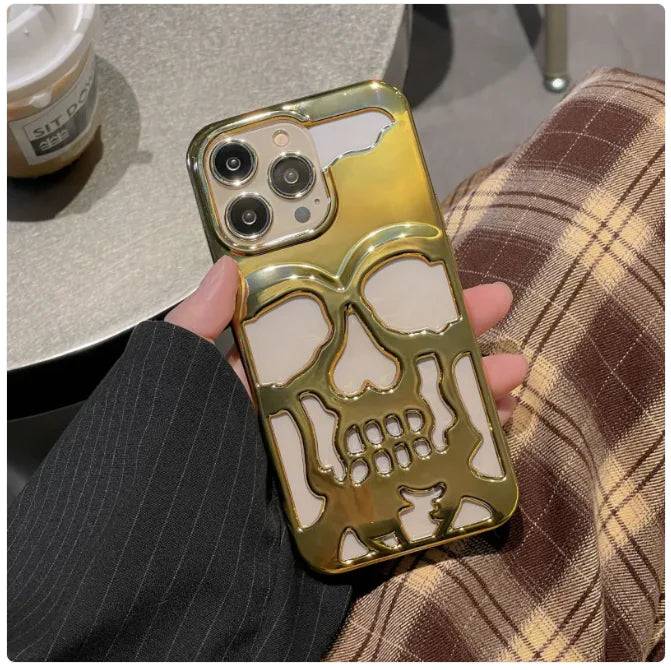 3D Skull Phone Case For I-Phone