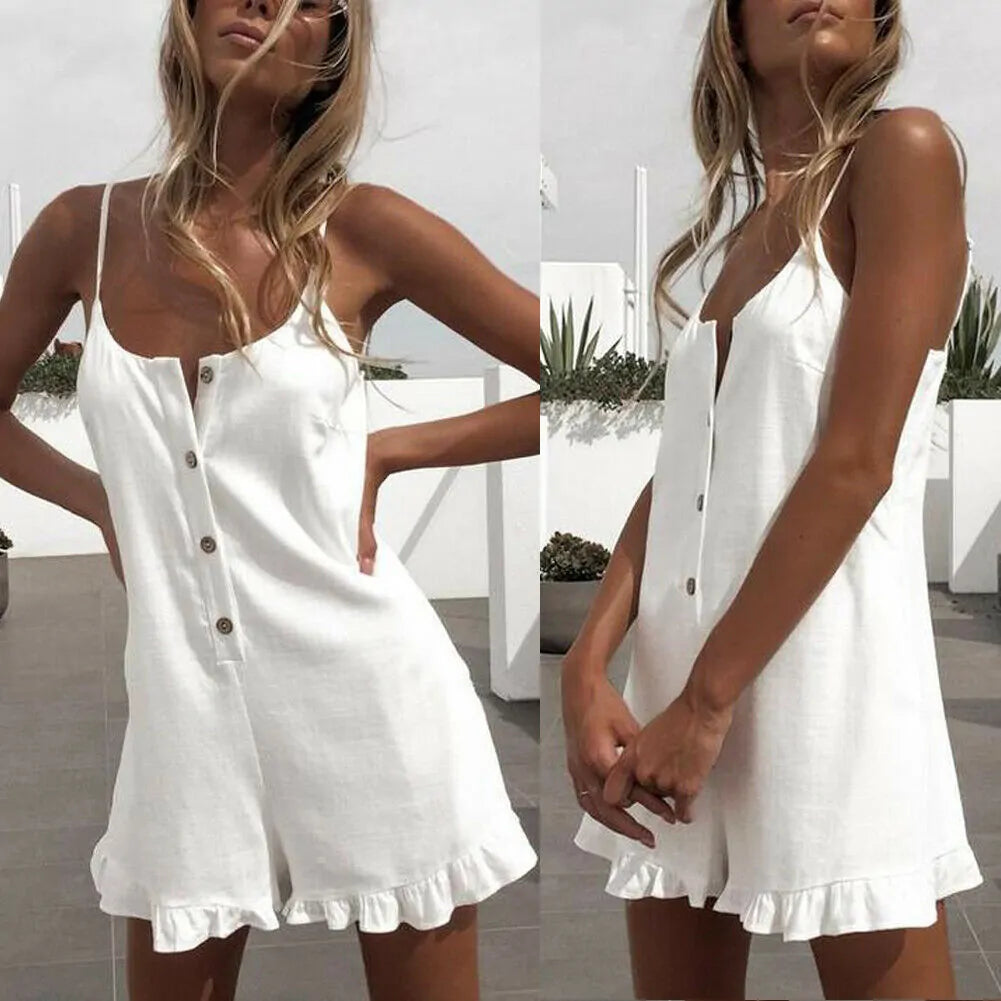 Women Sleeveless Romper