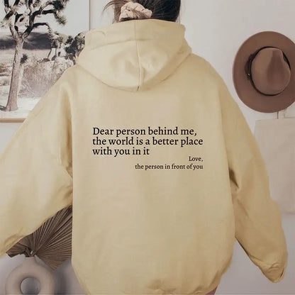 Positive Message Hoodie