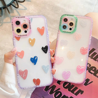 Heart Graffiti Phone Case