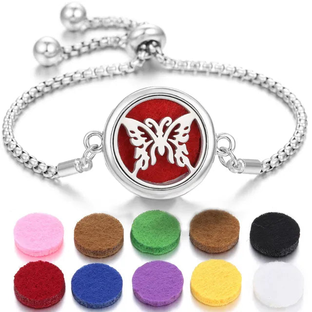 Bracelet Stainless Steel Perfume Locket