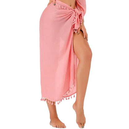 Women Long Beach Cover Up