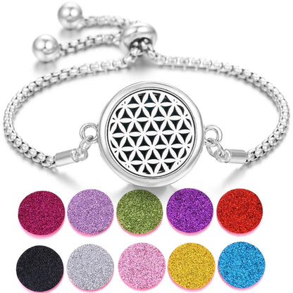 Bracelet Stainless Steel Perfume Locket