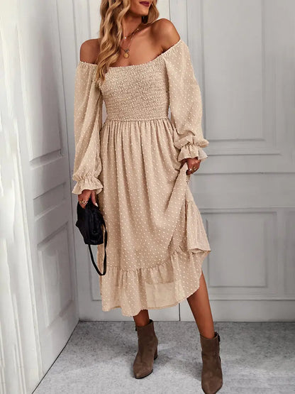 GAOVOT Ruffle Dress