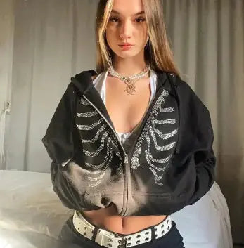 Skeleton Hoodies Women